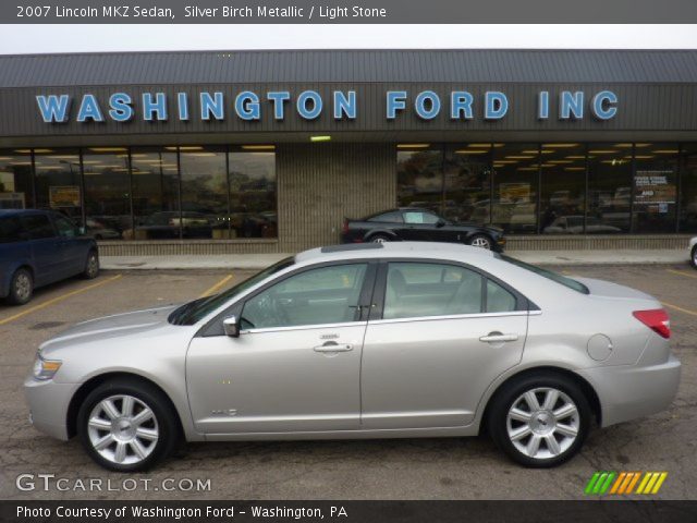 2007 Lincoln MKZ Sedan in Silver Birch Metallic