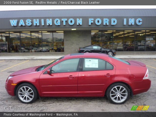 2009 Ford Fusion SE in Redfire Metallic