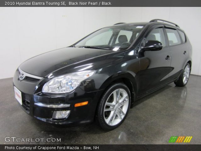2010 Hyundai Elantra Touring SE in Black Noir Pearl