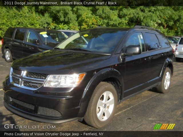 2011 Dodge Journey Mainstreet in Brilliant Black Crystal Pearl