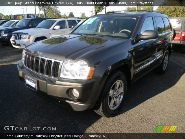 2005 Jeep Grand Cherokee Limited 4x4 in Dark Khaki Pearl