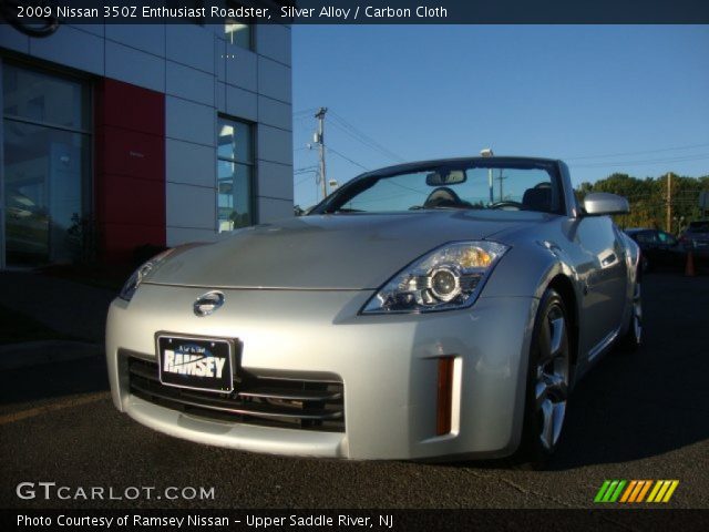 2009 Nissan 350Z Enthusiast Roadster in Silver Alloy