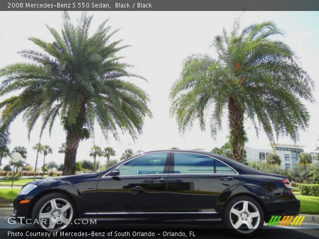 2008 Mercedes-Benz S 550 Sedan in Black
