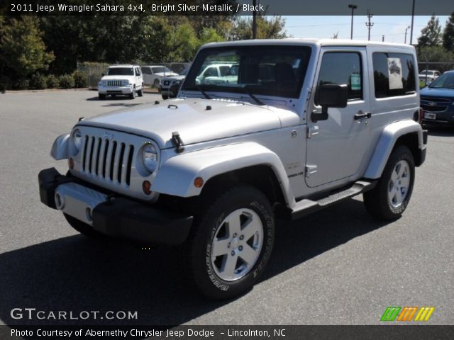 2011 Jeep Wrangler Sahara 4x4 in Bright Silver Metallic