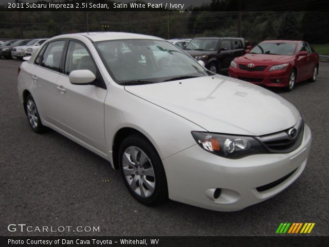 2011 Subaru Impreza 2.5i Sedan in Satin White Pearl