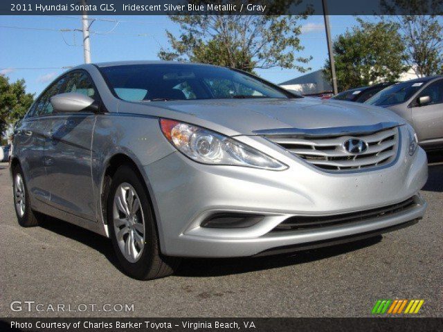 2011 Hyundai Sonata GLS in Iridescent Silver Blue Metallic