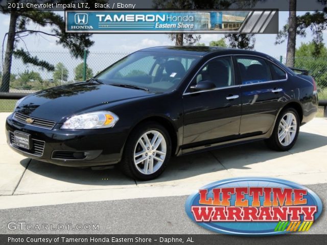 2011 Chevrolet Impala LTZ in Black