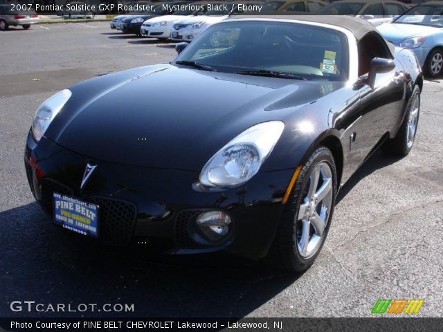 2007 Pontiac Solstice GXP Roadster in Mysterious Black