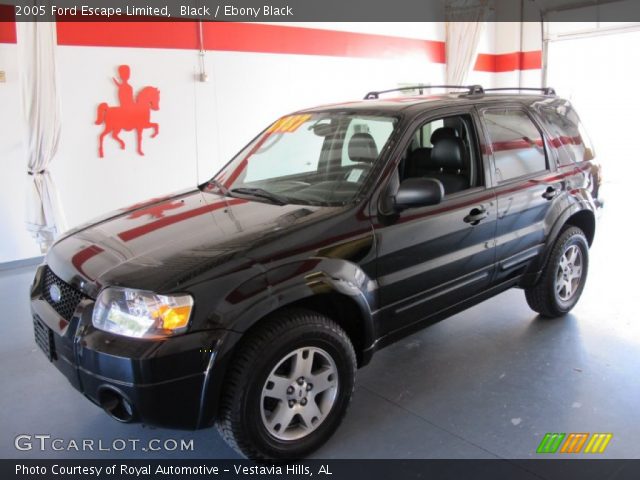 2005 Ford Escape Limited in Black