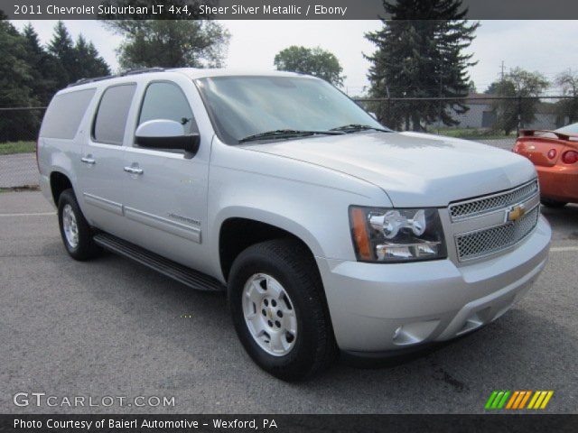 2011 Chevrolet Suburban LT 4x4 in Sheer Silver Metallic