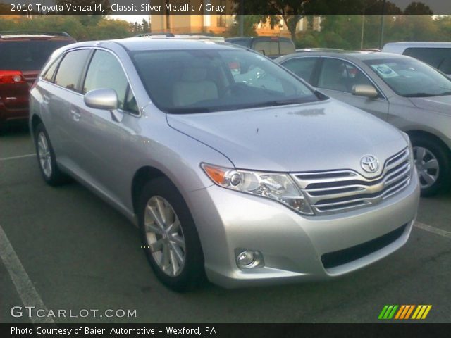 2010 Toyota Venza I4 in Classic Silver Metallic