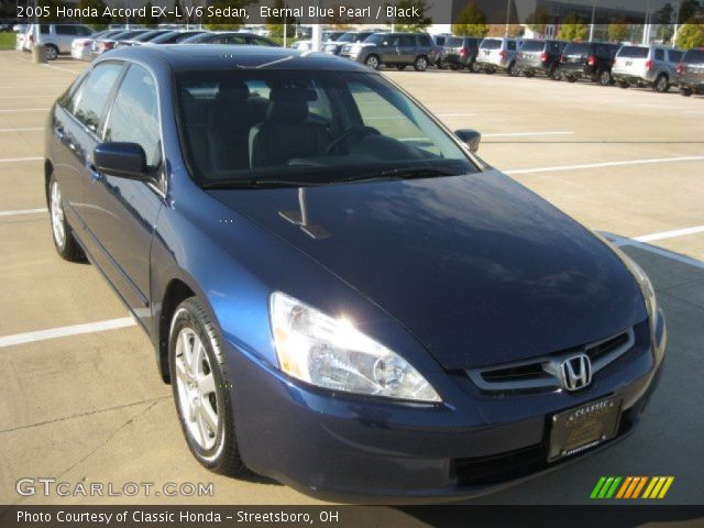 2005 Honda Accord EX-L V6 Sedan in Eternal Blue Pearl