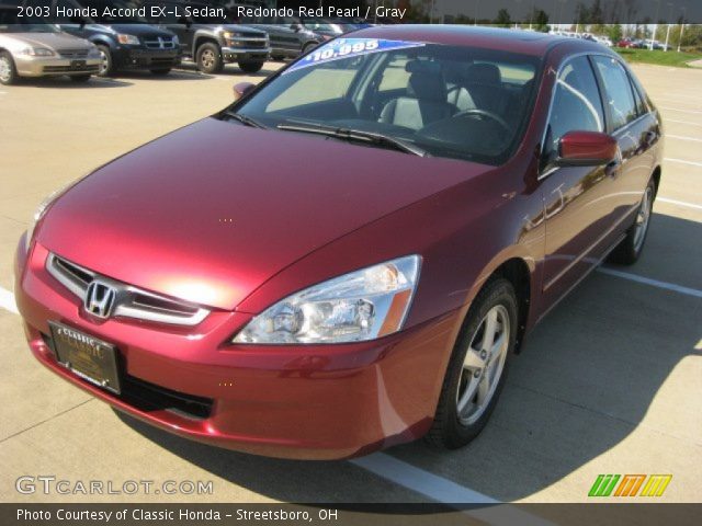 2003 Honda Accord EX-L Sedan in Redondo Red Pearl