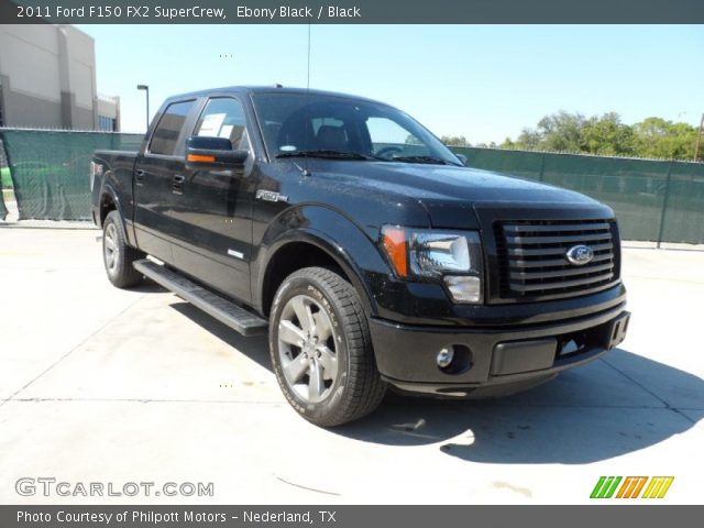 2011 Ford F150 FX2 SuperCrew in Ebony Black