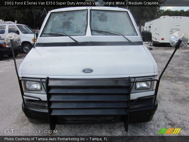 2001 Ford E Series Van E350 Super Duty Armored Van in Oxford White