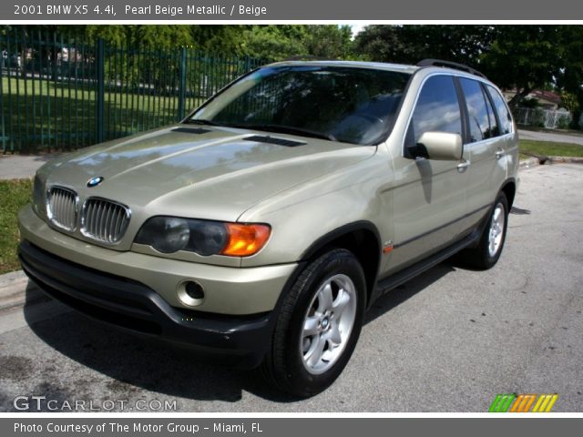 2001 BMW X5 4.4i in Pearl Beige Metallic