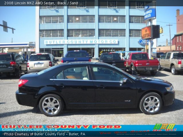 2008 Lincoln MKZ AWD Sedan in Black