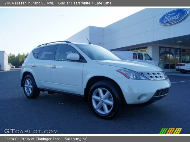 2004 Nissan Murano SE AWD in Glacier Pearl White