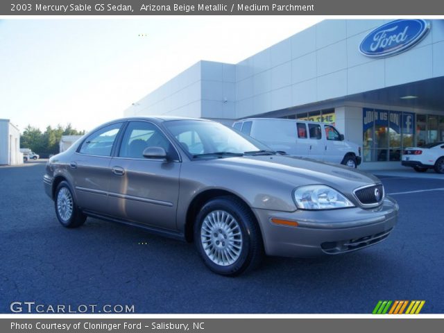 2003 Mercury Sable GS Sedan in Arizona Beige Metallic