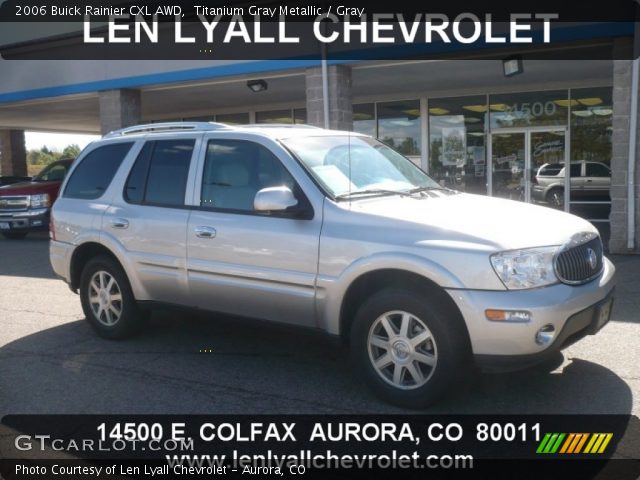 2006 Buick Rainier CXL AWD in Titanium Gray Metallic