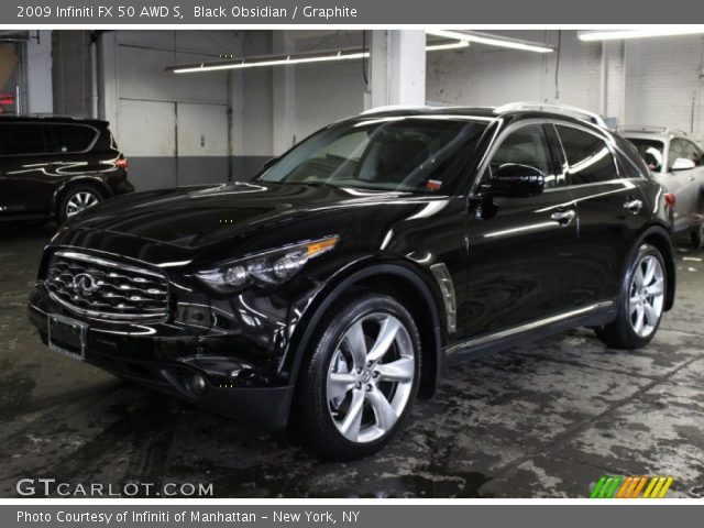 2009 Infiniti FX 50 AWD S in Black Obsidian