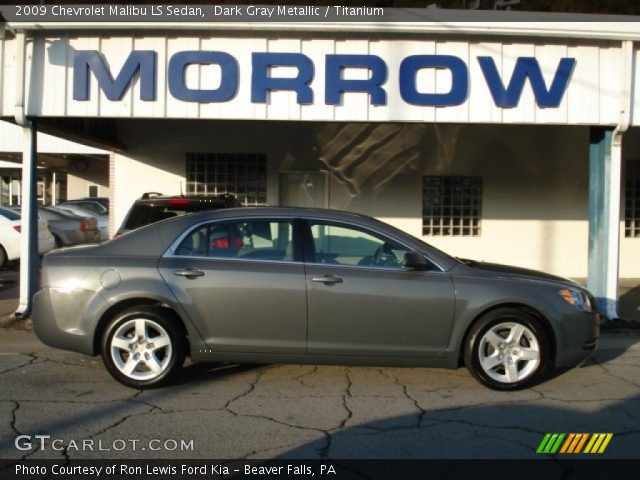 2009 Chevrolet Malibu LS Sedan in Dark Gray Metallic