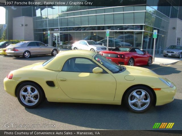 1997 Porsche Boxster  in Pastel Yellow