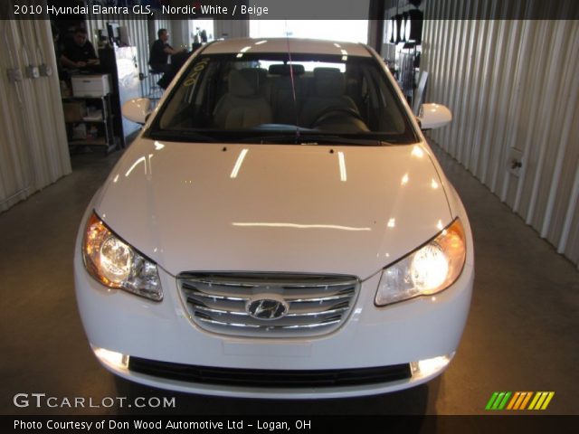 2010 Hyundai Elantra GLS in Nordic White