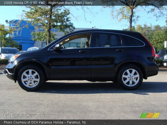 2008 Honda CR-V EX 4WD in Nighthawk Black Pearl