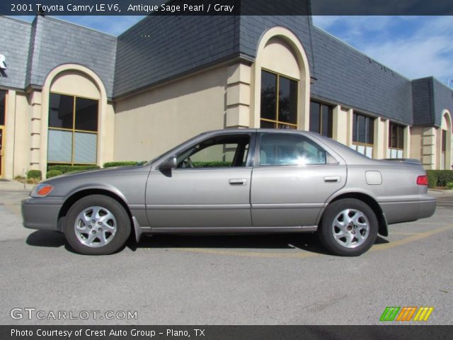 2001 Toyota Camry LE V6 in Antique Sage Pearl