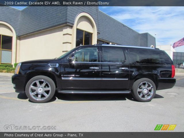 2009 Cadillac Escalade ESV AWD in Black Raven