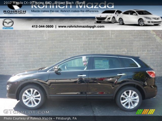 2012 Mazda CX-9 Touring AWD in Brilliant Black