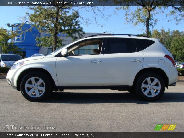 2006 Nissan Murano S AWD in Pearl White