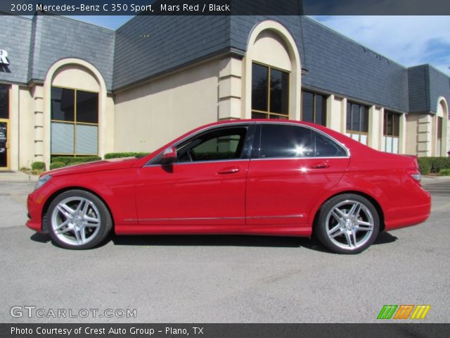 2008 Mercedes-Benz C 350 Sport in Mars Red