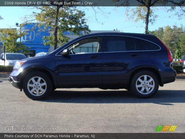 2009 Honda cr v royal blue pearl #3