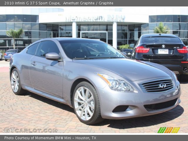 2010 Infiniti G 37 S Sport Coupe in Amethyst Graphite
