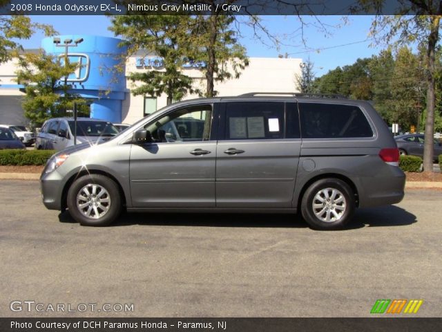 2008 Honda Odyssey EX-L in Nimbus Gray Metallic
