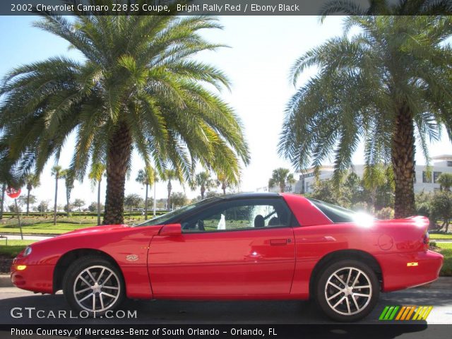 2002 Chevrolet Camaro Z28 SS Coupe in Bright Rally Red