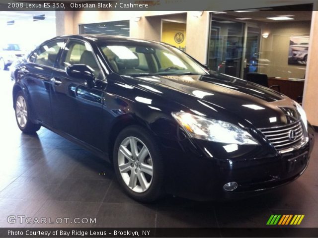 2008 Lexus ES 350 in Obsidian Black