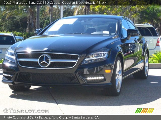 2012 Mercedes-Benz CLS 550 Coupe in Obsidian Black Metallic