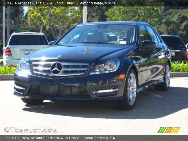 2012 Mercedes-Benz C 250 Sport in Black