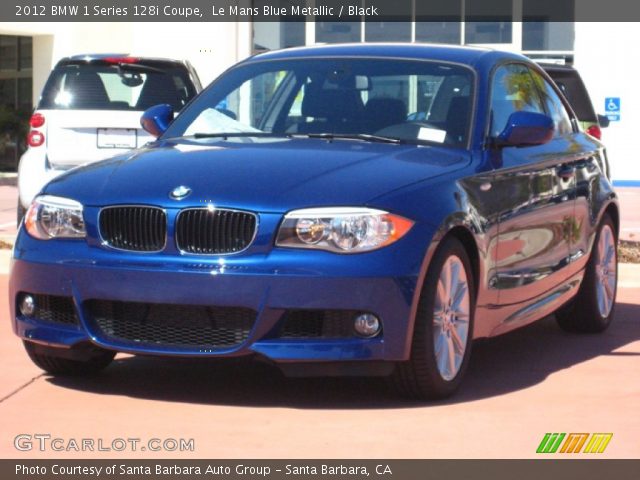 2012 BMW 1 Series 128i Coupe in Le Mans Blue Metallic