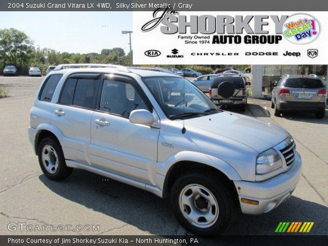 2004 Suzuki Grand Vitara LX 4WD in Silky Silver Metallic