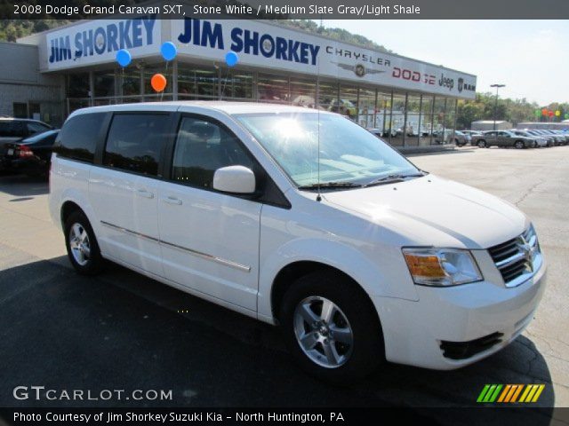2008 Dodge Grand Caravan SXT in Stone White