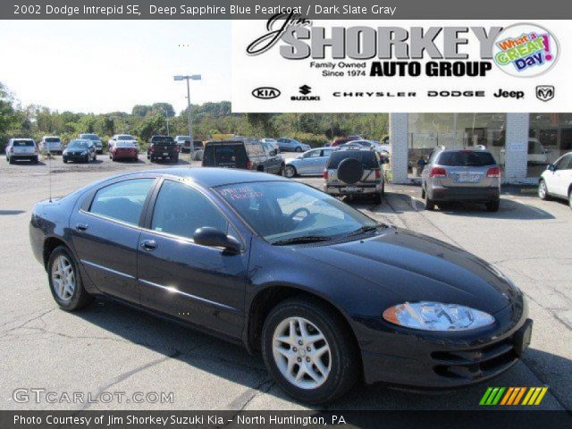 2002 Dodge Intrepid SE in Deep Sapphire Blue Pearlcoat