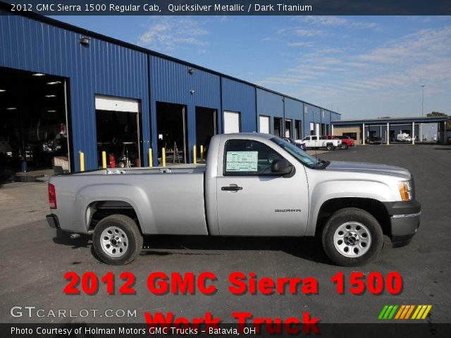 2012 GMC Sierra 1500 Regular Cab in Quicksilver Metallic