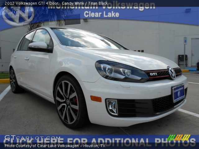 2012 Volkswagen GTI 4 Door in Candy White