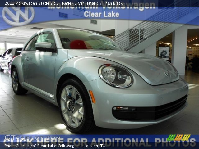 2012 Volkswagen Beetle 2.5L in Reflex Silver Metallic