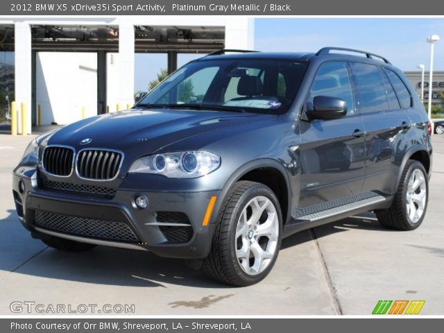 2012 BMW X5 xDrive35i Sport Activity in Platinum Gray Metallic