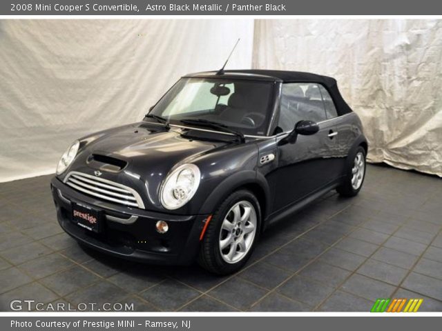 2008 Mini Cooper S Convertible in Astro Black Metallic